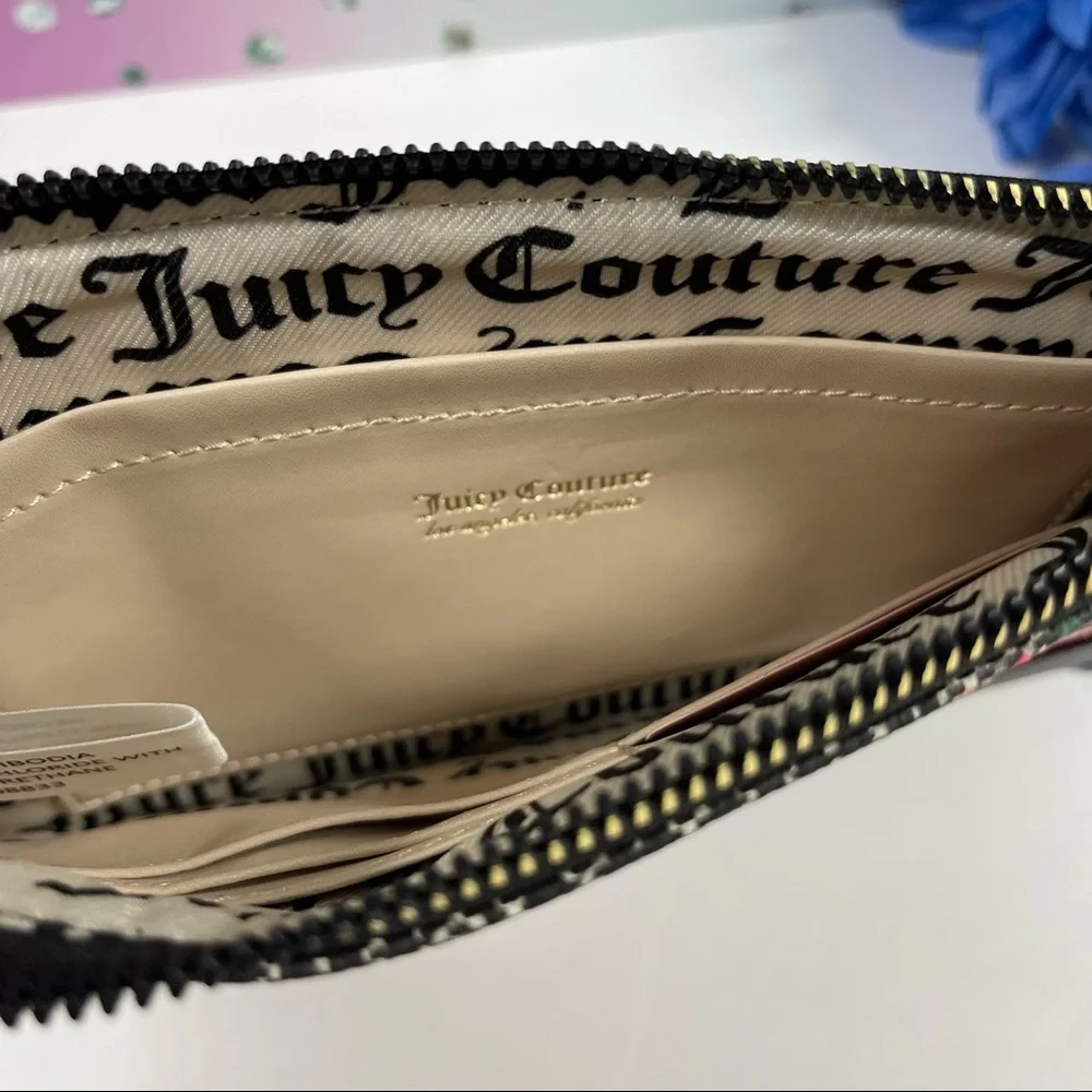 🌸NWT JUICY COUTURE WALLET WRISTLET LARGE